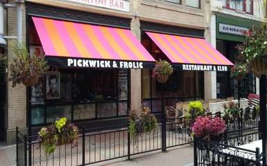 Restaurant commercial awnings by retractable awnings
