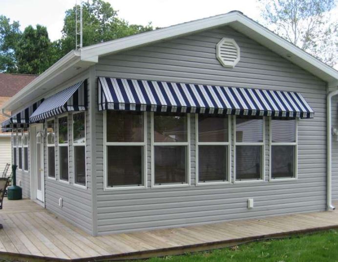 commercial retractable canopy awnings