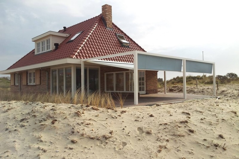 Pergolas in Texas can be found on beachfront homes