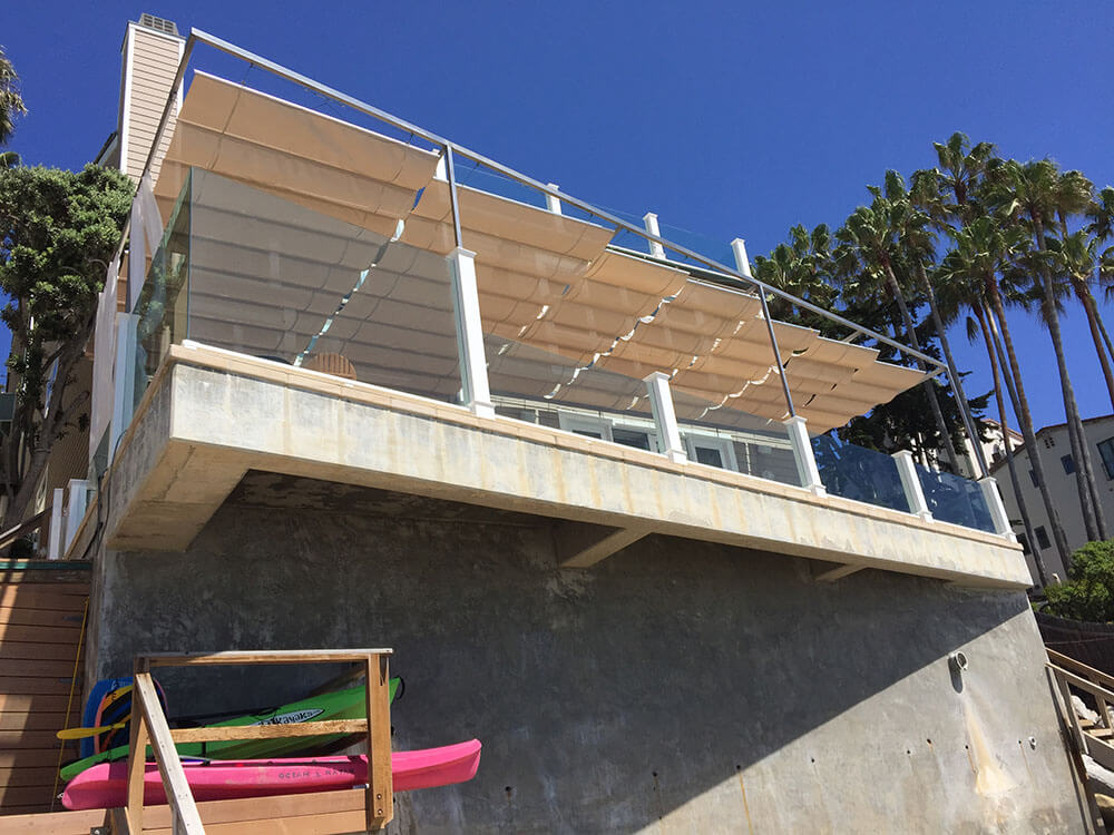 retractable residential awnings