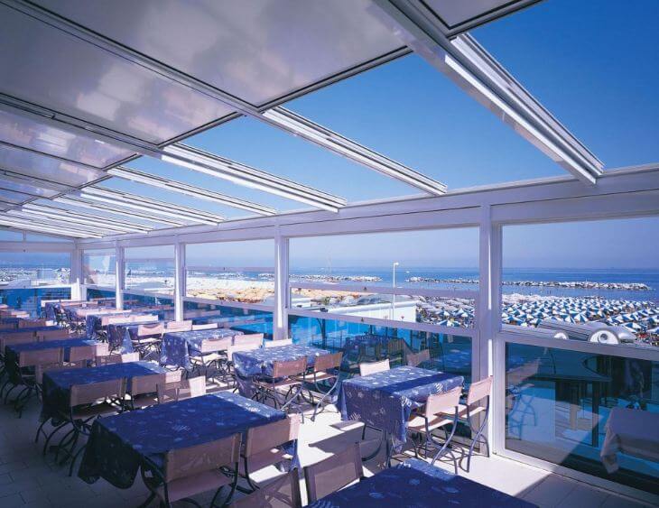 retractable-sliding-glass-polycarbonate-roof-system