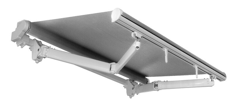 Underside of the Palermo Plus awning without the optional hood