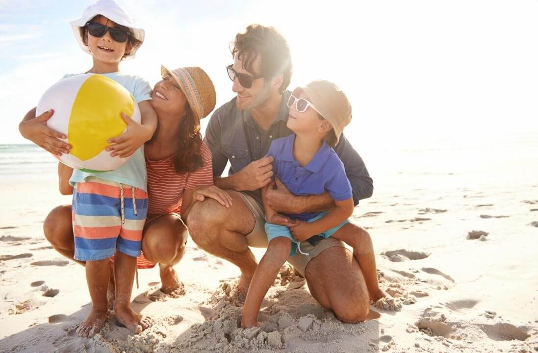 family-in-the-summer-sun